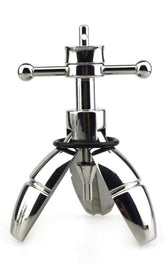 Master Series Trillium Steel Locking Anal Plug
